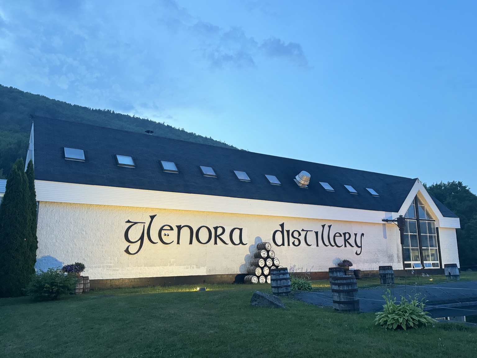 Glenora Distillery sign