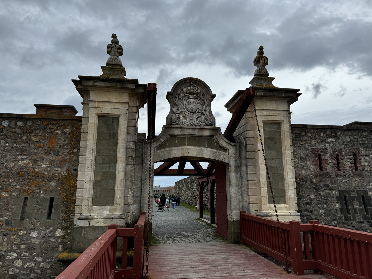 Entrance to the Fortress of Louisbourg
